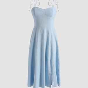 NWT CIDER Summer Dress with Slit - Size Medium